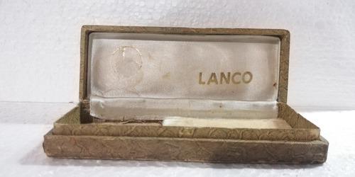 Antiguo Estuche Reloj Lanco