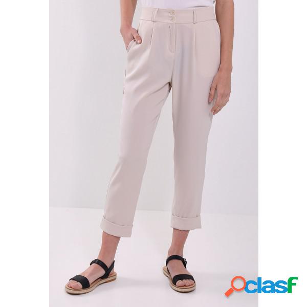 Delucca Pantalón Segovia Beige - Delucca