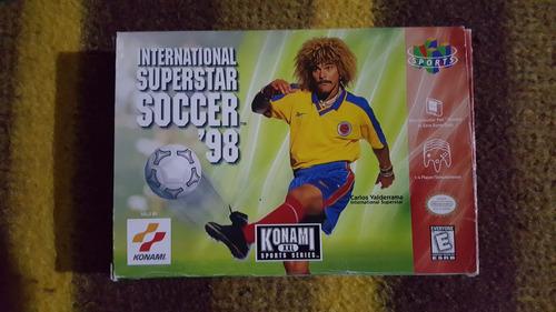 Juego Nintendo 64 N64 International Superstar Soccer '98