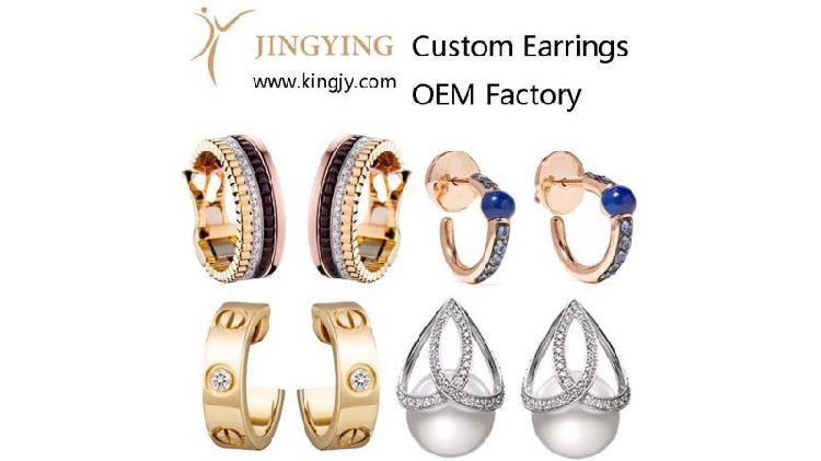 OEM Jewelry manufacturer 925 sterling silver earrings