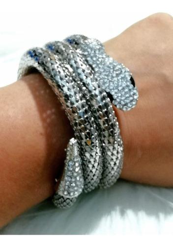 Pulsera Serpiente Egypcia Con Strass - Mariann Moon