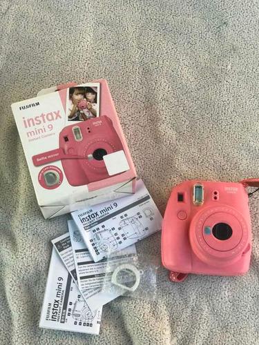 Camara Instax Fujifilm Mini 9 Flamingo Pink