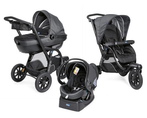 Cochecito Trio Activ3 Iron Chicco Travel System De Paseo