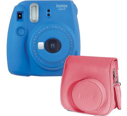 Instax Mini 9 Azul Cobalto Carterita Oficial