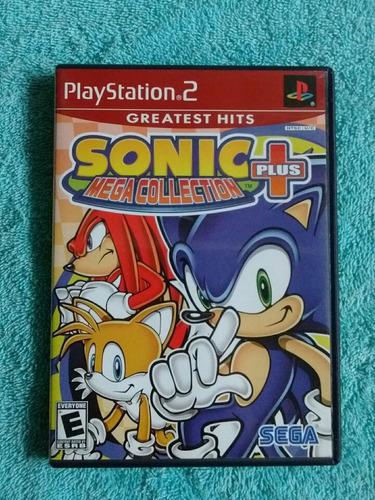 Juegos Ps2 Sonic Mega Collection Plus Original 18 En 1