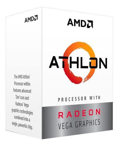 Microprocesador Amd Athlon 3000g Vega 3 Am4 3.5g 1