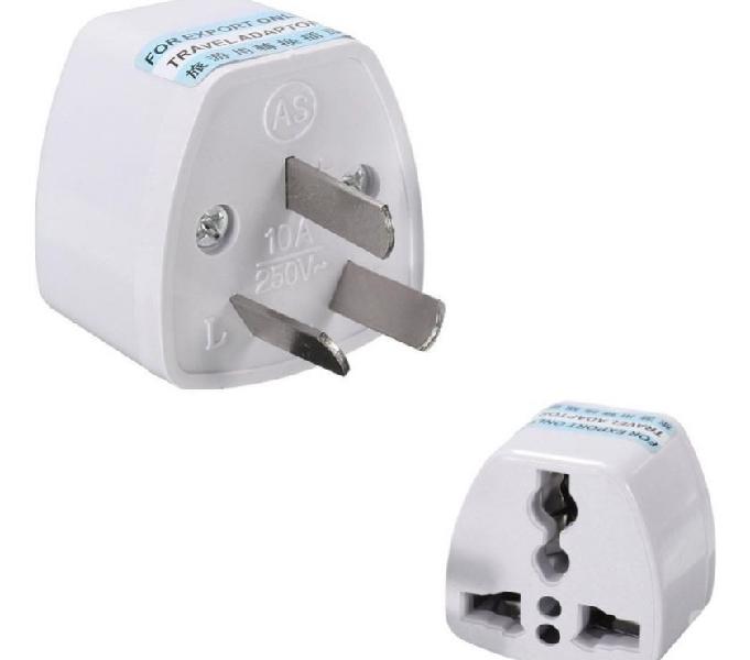 Adaptador Enchufe Universal Viajero Reforzado Pata Argentina