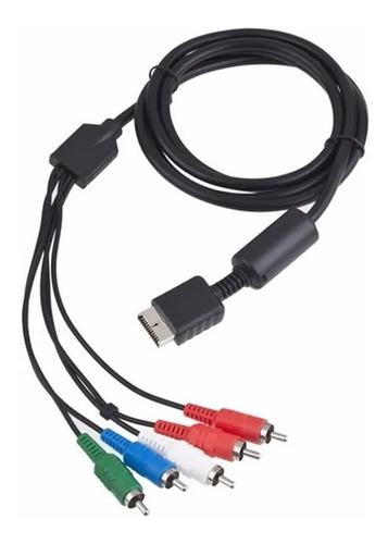 Cable Video Componente Para Ps2 Y Ps3 Playstation