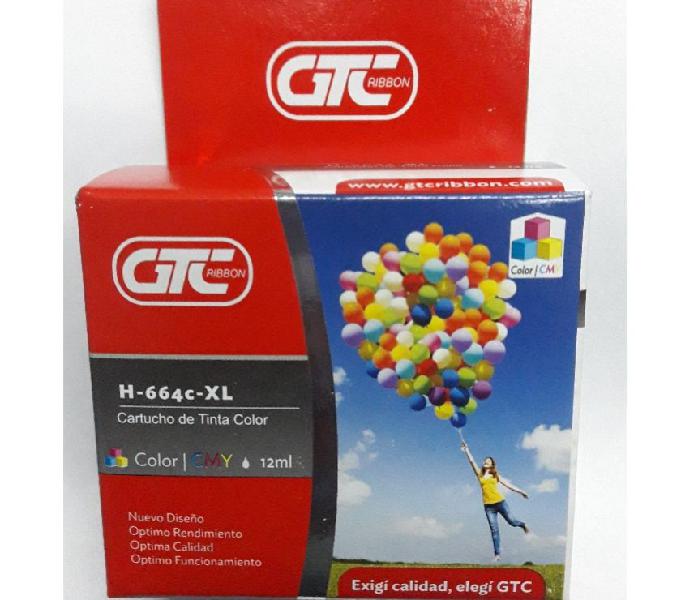 Cartucho Alternativo Gtc 664 Xl Color 12ml