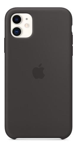 Funda iPhone 11 Silicone Case + Templado 5d Promocion
