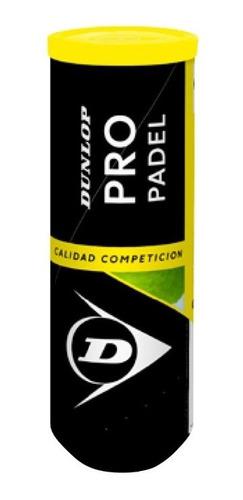 Pack 5 Tubos Pelota Tenis Padel Dunlop Pro Padel Córdoba