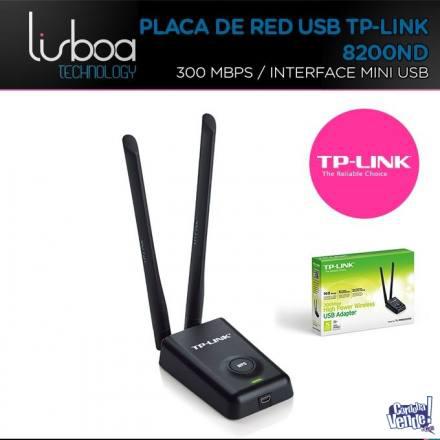 Placa De Red Usb Wi-fi Tp-Link wn8200nd 300mpbs ¡CENTRO!