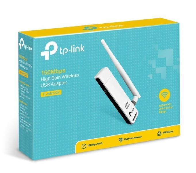 Placa De Red Usb Wifi Tp Link Tl-wn722 150mbps nuevo 1 Ant.