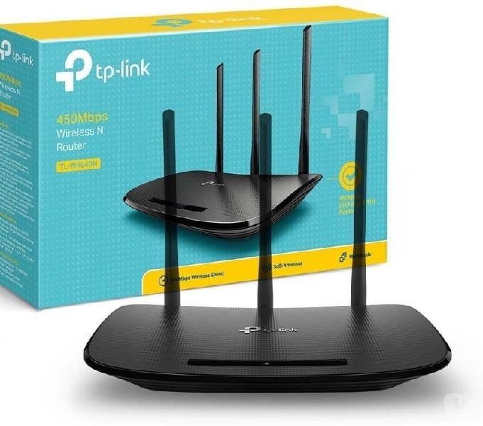 Router Tp Link Wifi Wr 940n 450 Mbps 3 Antenas 940n Nuevo