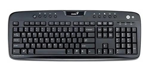 Teclado Genius Kb-220e 12 Teclas Ps2