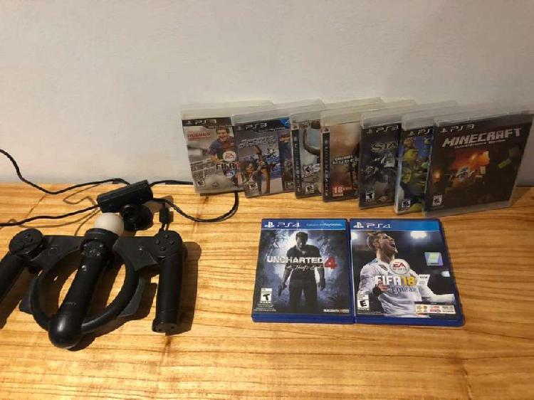 Accesorios de ps3 y ps4