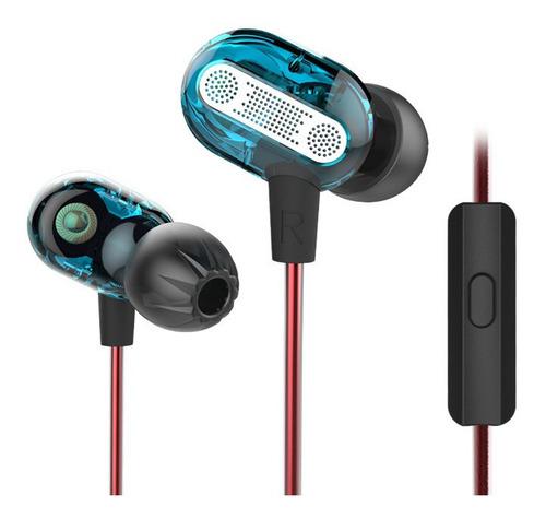 Auricular Kz Zse In Ear Bass Manos Libres Dual Drive Celular