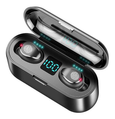 Auriculares Bluetooth F9 Tws 4hs De Musica + Power Bank 2020