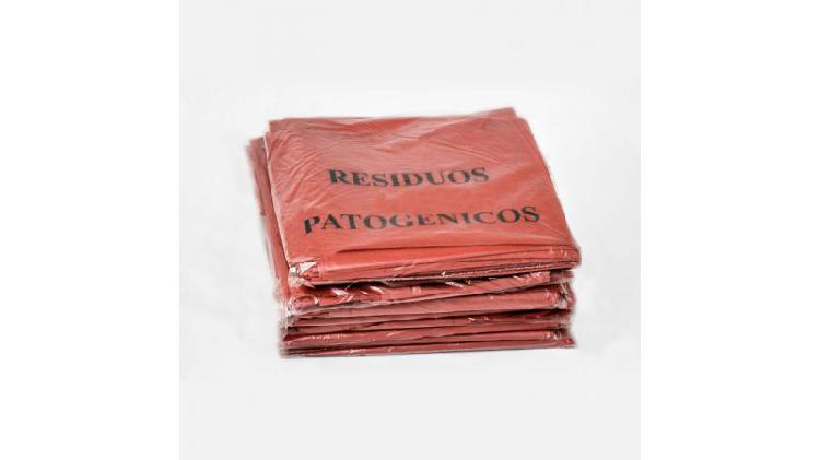 BOLSAS PARA RESIDUOS PATOGENICOS PACK X 100 UNIDADES