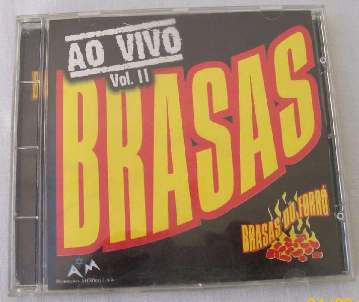 CD Original de Brasas do Forró. Música brasilera.