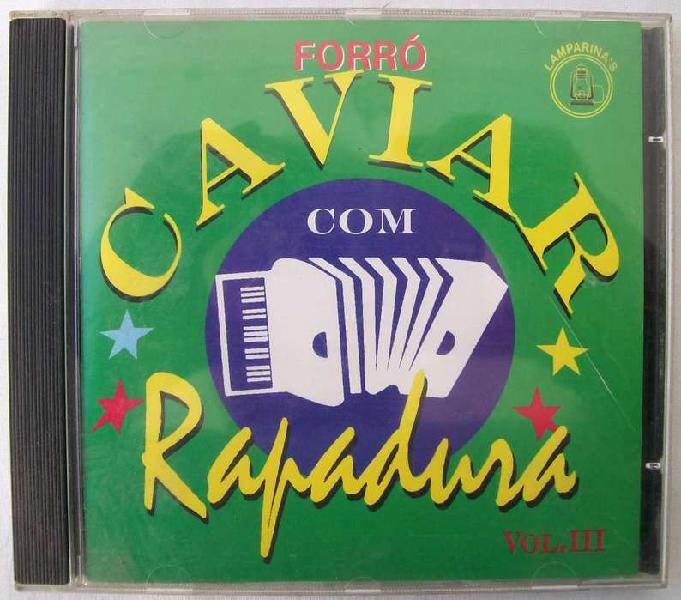 CD Original de CAVIAR COM RAPADURA. Música brasilera.
