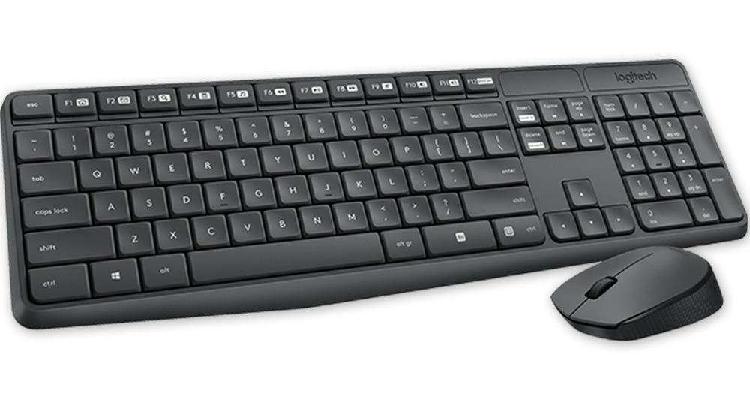 Kit Teclado Y Mouse Inalambrico Logitech Mk235 - IMPECABLE