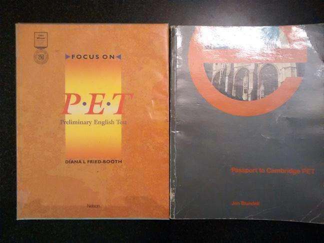 Libros Pet X 2 para Preparar El Examen
