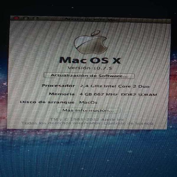 MacBoock negra 2007