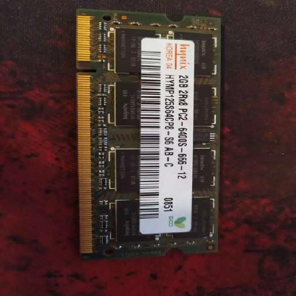Memoria ram DDR2 4gb (2x2gb)