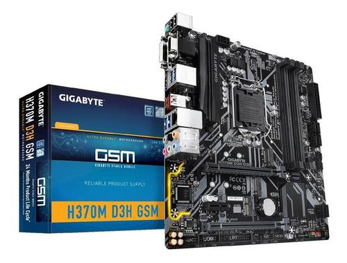 Motherboard Gigabyte H370m D3h Gsm Intel 1151 Hdmi Vga Dvi-d