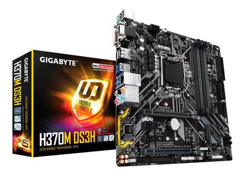 Motherboard Gigabyte H370m Ds3h Intel 1151 Hdmi Dp Mexx
