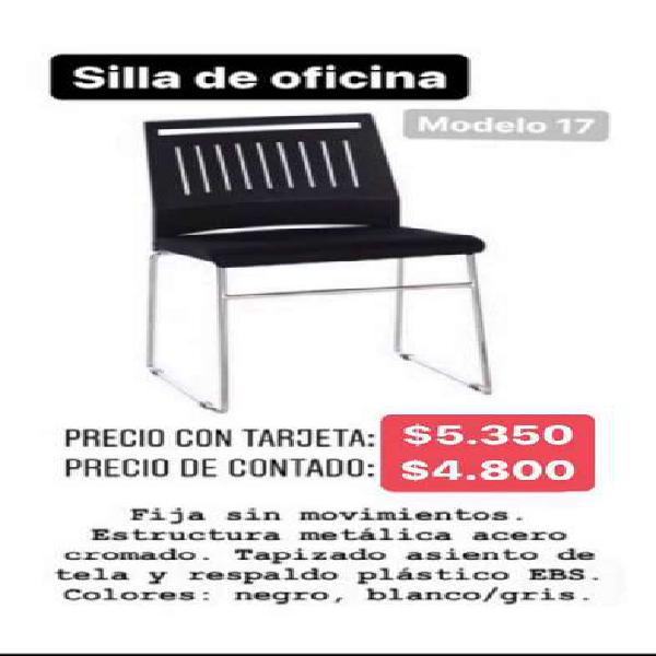 SILLA DE OFICINA FIJA