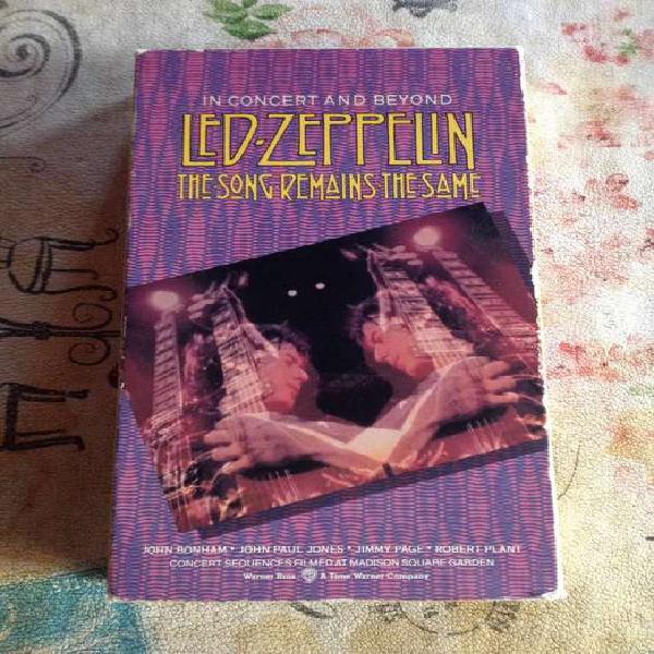 VHS Led Zeppelin The Song Remains The Same para