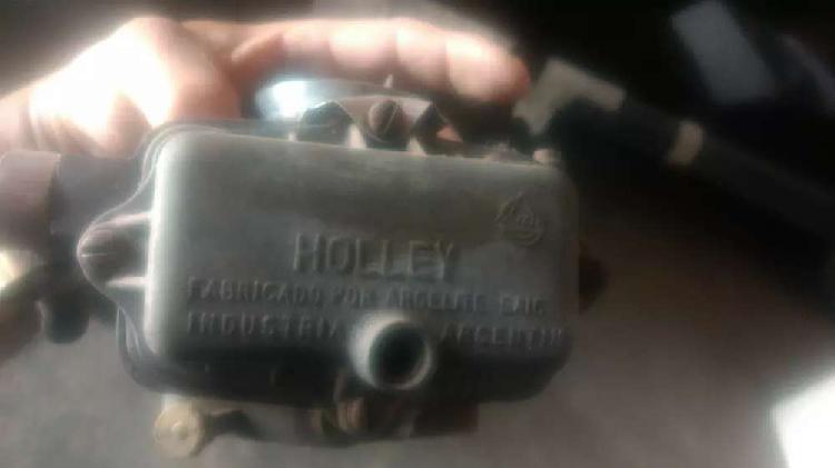 Vendo carburador Holley