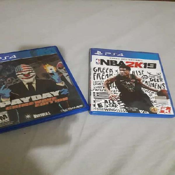 Vendo juegos de ps4