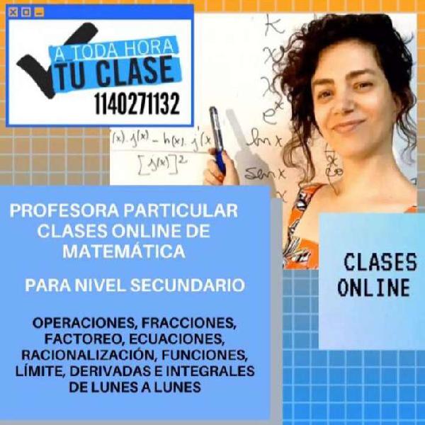 clases particulares online de matematica para secundario cbc