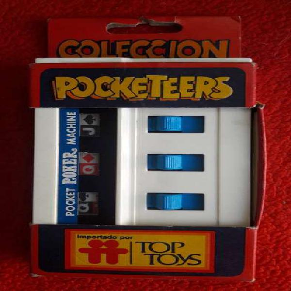 vintage colección pocketeers top toys poker 1976