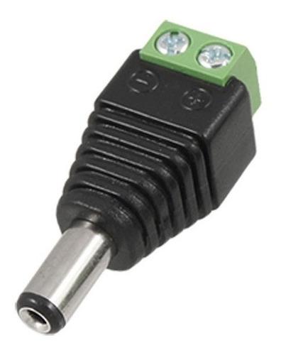 Conector Ficha Plug Macho Alimentacion Camaras Cctv