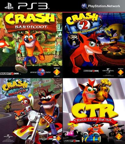 Crash Bandicoot Collection Ps3 Digital 4 En 1