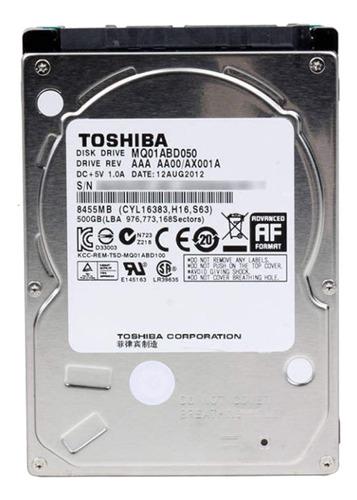 Disco Rigido Interno Notebook Toshiba 500gb Ps4 Sata 2.5