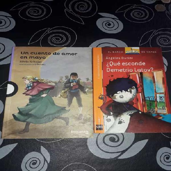 Dos libros juntos o separados