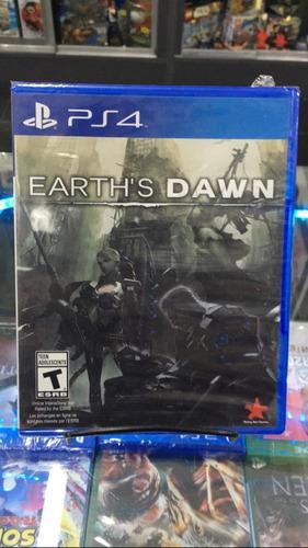 Earth's Dawn Ps4 Fisico Nuevo Sellado