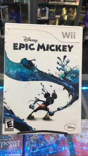 Epic Mickey - Nintendo Wii - Fisico - Usado - Original