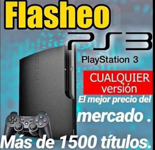 Flasheo Ps3 Cualquier Version +de 1000juegos Ps1 Ps2 Ps3 Psp