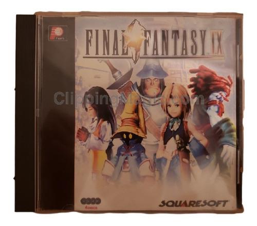 Juego Final Fantasy Ix 9 Playstation 1 Ps1 Replica Probado