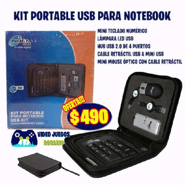 Kit Portable USB para Notebook