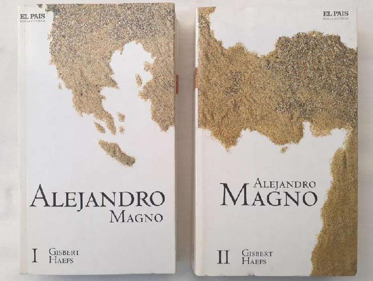 Libro Alejandro Magno, 2 Tomos de Gisbert Haefs.