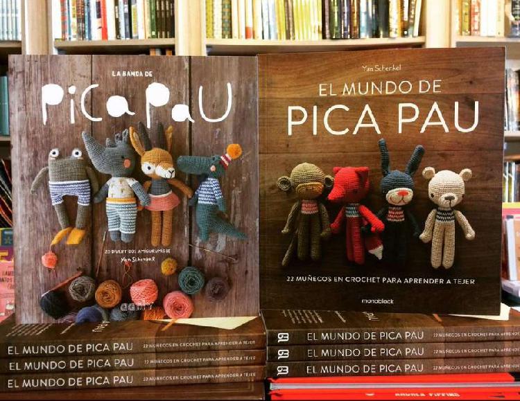 Libros Pica Pau de amigurumis