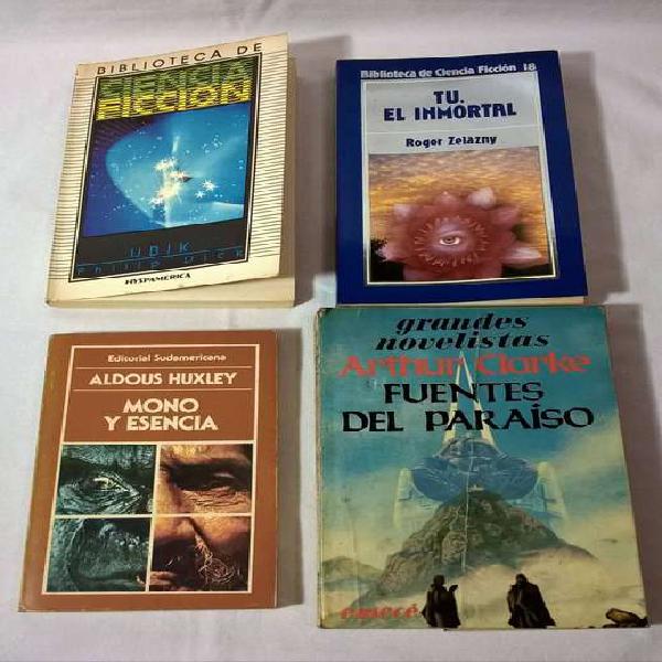 Lote de 4 Libros de Ciencia Ficción. Ubik - Fuentes del