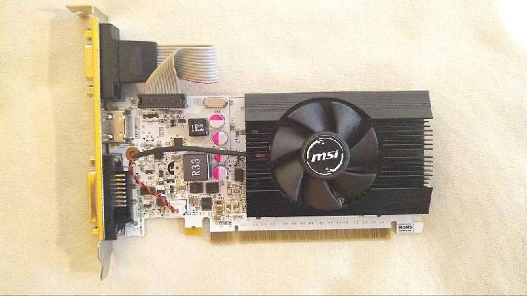 MSI GEFORCE GT 730 2GB DDR5 (N730K-2GD5LP/OC) (Usado)